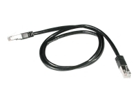 C2G Cat5e Booted Shielded (STP) Network Patch Cable - patch cable - 20 m - black
