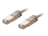 C2G Cat5e Booted Shielded (STP) Network Patch Cable - patch cable - 20 m - grey