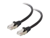 C2G Cat5e Booted Shielded (STP) Network Patch Cable - patch cable - 4 m - black