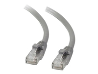 C2G Cat5e Booted Unshielded (UTP) Network Patch Cable - patch cable - 1 m - grey