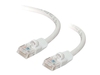 C2G Cat5e Booted Unshielded (UTP) Network Patch Cable - patch cable - 10 m - white