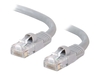 C2G Cat5e Booted Unshielded (UTP) Network Patch Cable - patch cable - 1.5 m - grey