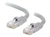 C2G Cat5e Booted Unshielded (UTP) Network Patch Cable - patch cable - 2 m - grey