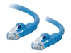 C2G Cat5e Booted Unshielded (UTP) Network Patch Cable - patch cable - 3 m - blue