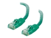 C2G Cat5e Booted Unshielded (UTP) Network Patch Cable - patch cable - 3 m - green