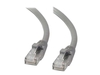 C2G Cat5e Booted Unshielded (UTP) Network Patch Cable - patch cable - 3 m - grey