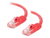 C2G Cat5e Booted Unshielded (UTP) Network Patch Cable - patch cable - 3 m - red