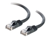 C2G Cat5e Booted Unshielded (UTP) Network Patch Cable - patch cable - 5 m - black