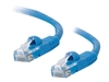 C2G Cat5e Booted Unshielded (UTP) Network Patch Cable - patch cable - 5 m - blue