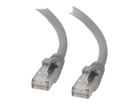 C2G Cat5e Booted Unshielded (UTP) Network Patch Cable - patch cable - 5 m - grey