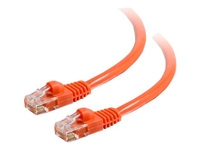 C2G Cat5e Booted Unshielded (UTP) Network Patch Cable - patch cable - 5 m - orange