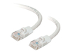 C2G Cat5e Booted Unshielded (UTP) Network Patch Cable - patch cable - 5 m - white