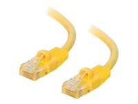 C2G Cat5e Booted Unshielded (UTP) Network Patch Cable - patch cable - 50 cm - yellow