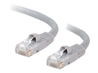 C2G Cat5e Booted Unshielded (UTP) Network Patch Cable - patch cable - 7 m - grey