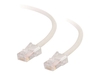 C2G Cat5e Non-Booted Unshielded (UTP) Network Patch Cable - patch cable - 0.5 m - white