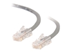 C2G Cat5e Non-Booted Unshielded (UTP) Network Patch Cable - patch cable - 10 m - grey