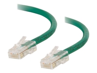 C2G Cat5e Non-Booted Unshielded (UTP) Network Patch Cable - patch cable - 2 m - green