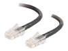 C2G Cat5e Non-Booted Unshielded (UTP) Network Patch Cable - patch cable - 3 m - black