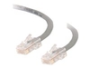 C2G Cat5e Non-Booted Unshielded (UTP) Network Patch Cable - patch cable - 3 m - grey
