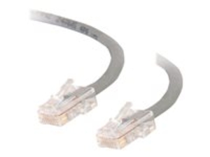 C2G Cat5e Non-Booted Unshielded (UTP) Network Patch Cable - patch cable - 3 m - grey