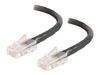 C2G Cat5e Non-Booted Unshielded (UTP) Network Patch Cable - patch cable - 30 m - black