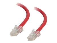 C2G Cat5e Non-Booted Unshielded (UTP) Network Patch Cable - patch cable - 50 cm - red