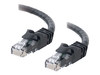 C2G Cat6 Booted Unshielded (UTP) Crossover Patch Cable - crossover cable - 3 m - black