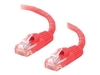 C2G Cat6 Booted Unshielded (UTP) Crossover Patch Cable - crossover cable - 5 m - red