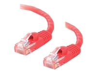 C2G Cat6 Booted Unshielded (UTP) Crossover Patch Cable - crossover cable - 5 m - red