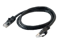 C2G Cat6 Booted Unshielded (UTP) Network Patch Cable - patch cable - 1 m - black