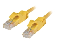 C2G Cat6 Booted Unshielded (UTP) Network Patch Cable - patch cable - 1 m - yellow