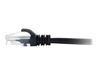 C2G Cat6 Booted Unshielded (UTP) Network Patch Cable - patch cable - 20 m - black
