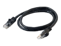 C2G Cat6 Booted Unshielded (UTP) Network Patch Cable - patch cable - 5 m - black