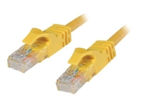 C2G Cat6 Booted Unshielded (UTP) Network Patch Cable - patch cable - 50 cm - yellow