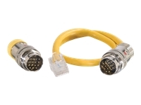 C2G RapidRun Desktop PC Runner Cable (Yellow) Test Adapter Cable - Network tester accessory kit - yellow