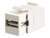 C2G Snap-In USB A/B Female Keystone Insert Module - modular insert (coupling)