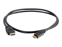 C2G Value Series 2m High Speed HDMI to HDMI Mini Cable with Ethernet - 4K - UltraHD - HDMI with Ethernet cable - 2 m