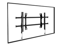 Chief Fusion Large Fixed Display Wall Mount - For Displays 42-86 - Black mounting kit - for LCD display - black