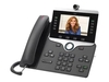 Cisco IP Phone 8845 - IP video phone - with digital camera,  Bluetooth interface