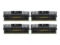 Corsair Vengeance - Memory - 16 GB: 4 x 4 GB - DIMM 240-pin - DDR3 - 1600 MHz / PC3-12800 - CL9 - 1.5 V - unbuffered - non-ECC