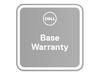 Dell Upgrade from 1Y Basic Onsite to 3Y Basic Onsite - extended service agreement - 2 years - 2nd/3rd year - on-site
