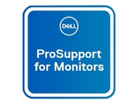 Dell Upgrade from 3Y Basic Advanced Exchange to 5Y ProSupport for monitors - extended service agreement - 2 years - 4th/5th year - shipment