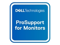 Dell Upgrade from 3Y Basic Advanced Exchange to 5Y ProSupport for monitors - extended service agreement - 5 years - shipment