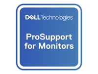 Dell Upgrade from 3Y Basic Advanced Exchange to 5Y ProSupport for monitors - extended service agreement - 5 years - shipment