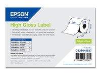 Epson - labels - high-glossy - 1 roll(s) - Roll (7.6 cm x 33 m)