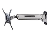 Ergotron Interactive Arm LD - mounting kit - Patented Constant Force Technology - for LCD display - black trim,  polished aluminium