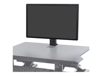 Ergotron WorkFit - mounting kit - for LCD display - black