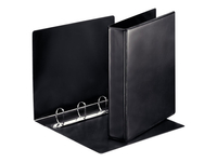Esselte ESSENTIALS - presentation ring binder - for A4 - capacity: 400 sheets - black
