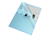 Esselte Standard Plus - L-shaped folder - for A4 - capacity: 40 sheets - transparent blue (pack of 100)