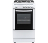 ESSENTIALS CFSGWH18 50 cm Gas Cooker - White
